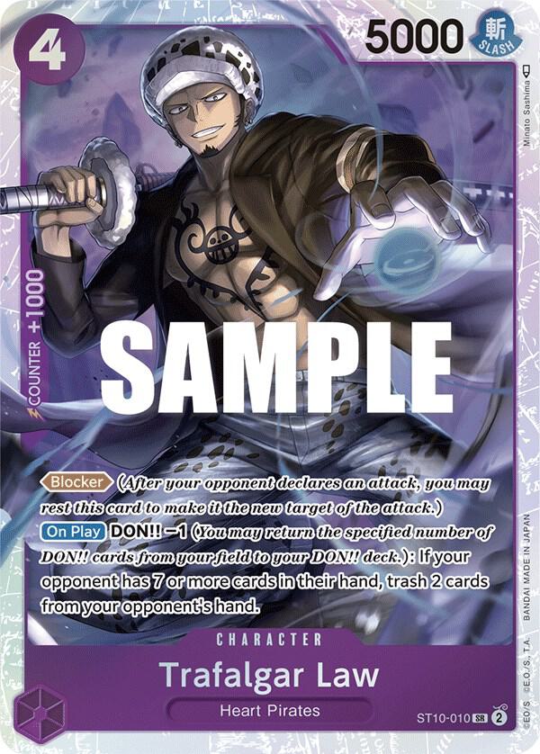Trafalgar Law (010) (ST10-010) [Ultra Deck: The Three Captains] | Jack's On Queen