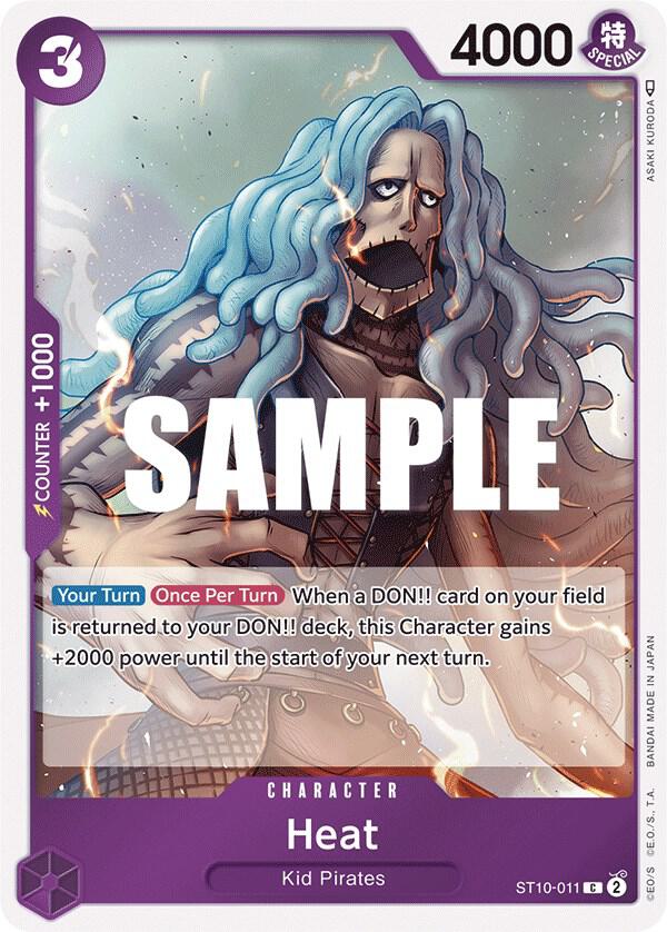Heat (ST10-011) [Ultra Deck: The Three Captains] | Jack's On Queen