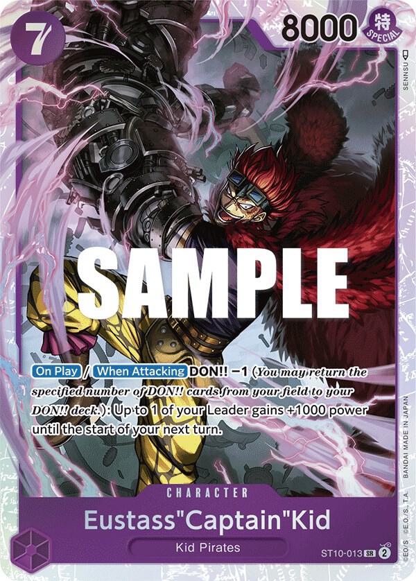 Eustass"Captain"Kid (013) (ST10-013) [Ultra Deck: The Three Captains] | Jack's On Queen