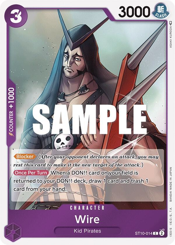 Wire (ST10-014) [Ultra Deck: The Three Captains] | Jack's On Queen