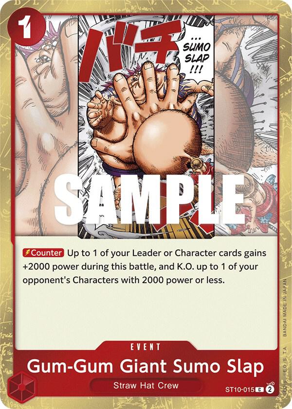 Gum-Gum Giant Sumo Slap (ST10-015) [Ultra Deck: The Three Captains] | Jack's On Queen