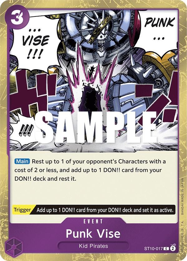 Punk Vise (ST10-017) [Ultra Deck: The Three Captains] | Jack's On Queen