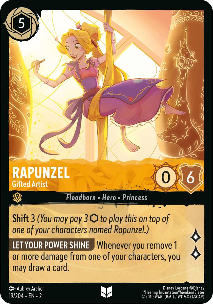 Rapunzel - Gifted Artist (19/204) [Rise of the Floodborn] | Jack's On Queen