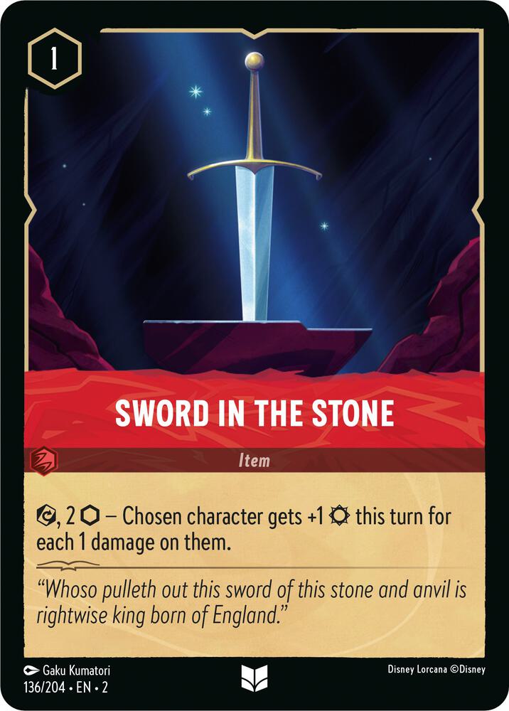 Sword in the Stone (136/204) [Rise of the Floodborn] | Jack's On Queen