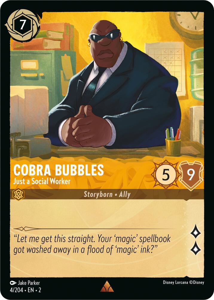 Cobra Bubbles - Just a Social Worker (4/204) [Rise of the Floodborn] | Jack's On Queen