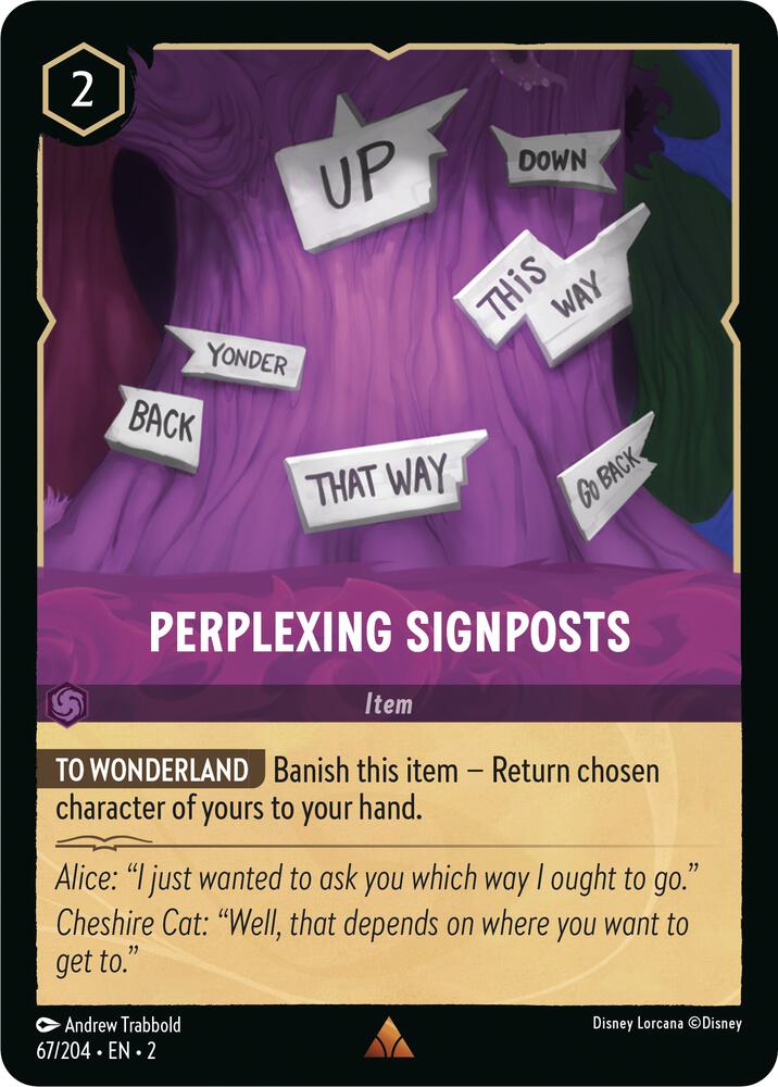 Perplexing Signposts (67/204) [Rise of the Floodborn] | Jack's On Queen