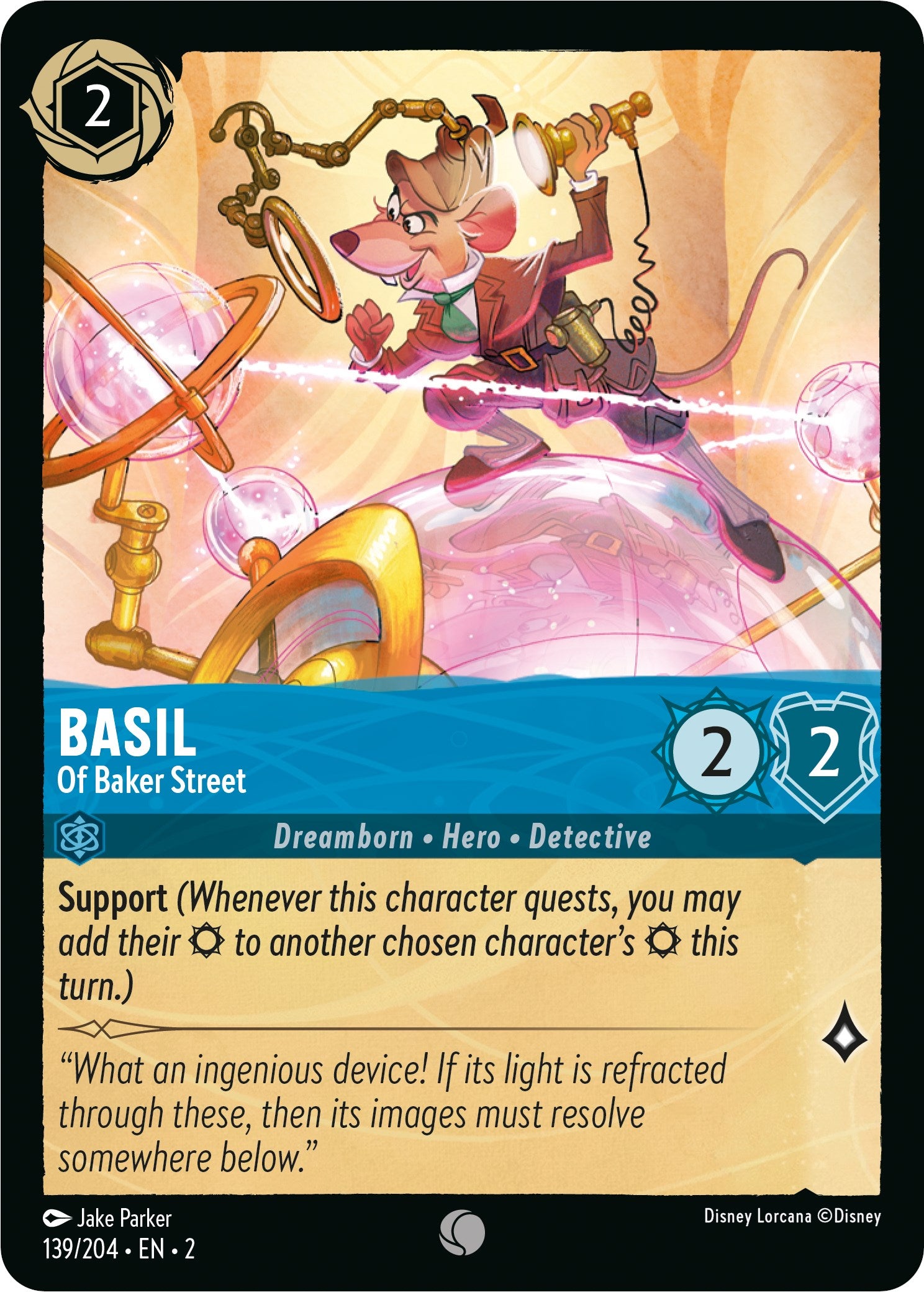 Basil - Of Baker Street (139/204) [Rise of the Floodborn] | Jack's On Queen