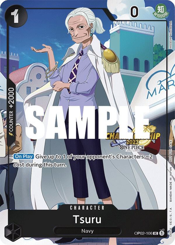 Tsuru (CS 2023 Event Pack) (OP02-106) [One Piece Promotion Cards] | Jack's On Queen