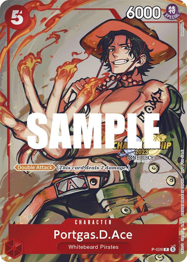 Portgas.D.Ace (CS 2023 Event Pack) (P-028) [One Piece Promotion Cards] | Jack's On Queen