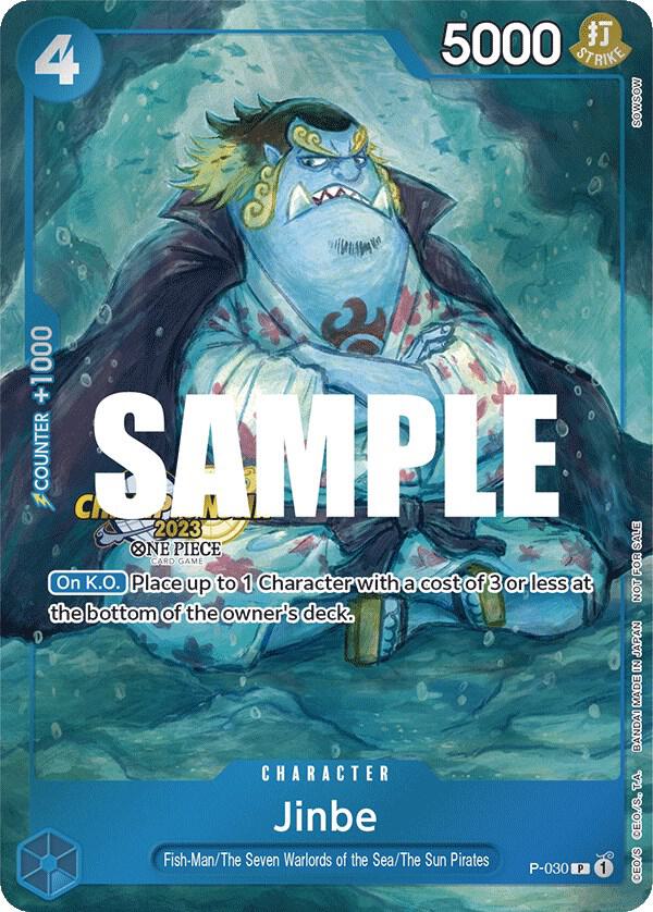 Jinbe (CS 2023 Event Pack) (P-030) [One Piece Promotion Cards] | Jack's On Queen