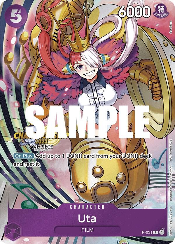Uta (CS 2023 Event Pack) (P-031) [One Piece Promotion Cards] | Jack's On Queen