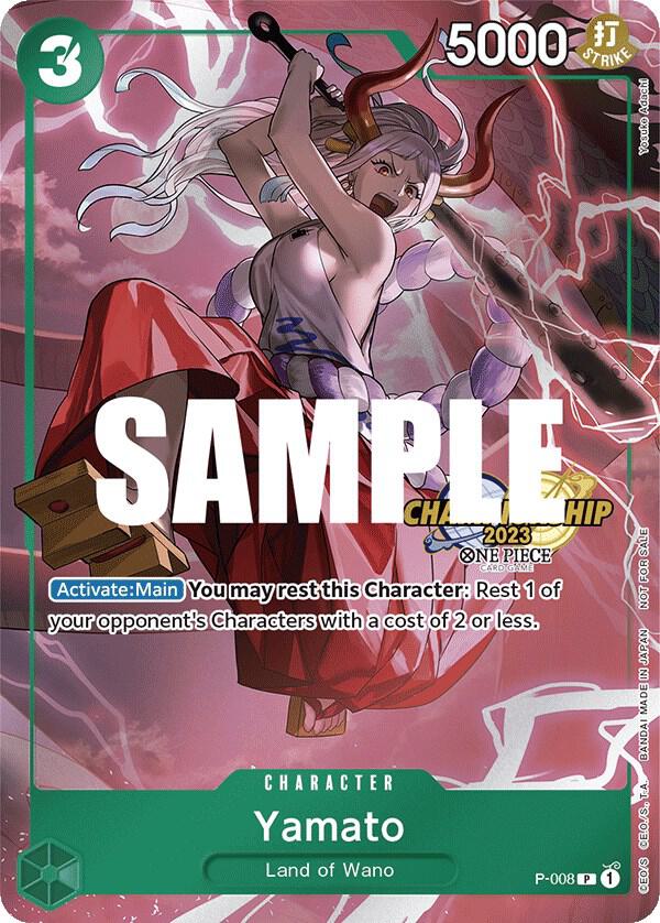 Yamato (CS 2023 Celebration Pack) (P-008) [One Piece Promotion Cards] | Jack's On Queen