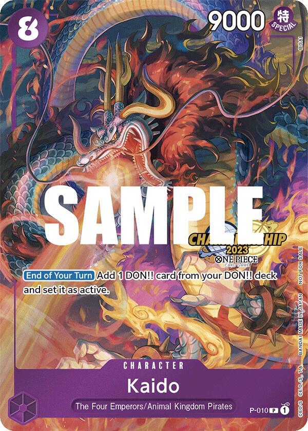 Kaido (CS 2023 Celebration Pack) (P-010) [One Piece Promotion Cards] | Jack's On Queen