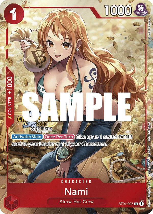 Nami (CS 2023 Celebration Pack) (ST01-007) [One Piece Promotion Cards] | Jack's On Queen