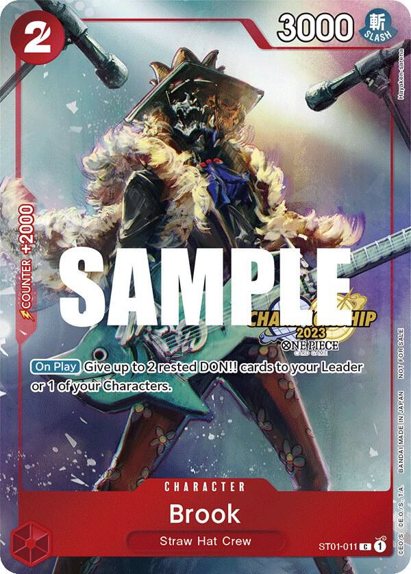 Brook (CS 2023 Celebration Pack) (ST01-011) [One Piece Promotion Cards] | Jack's On Queen