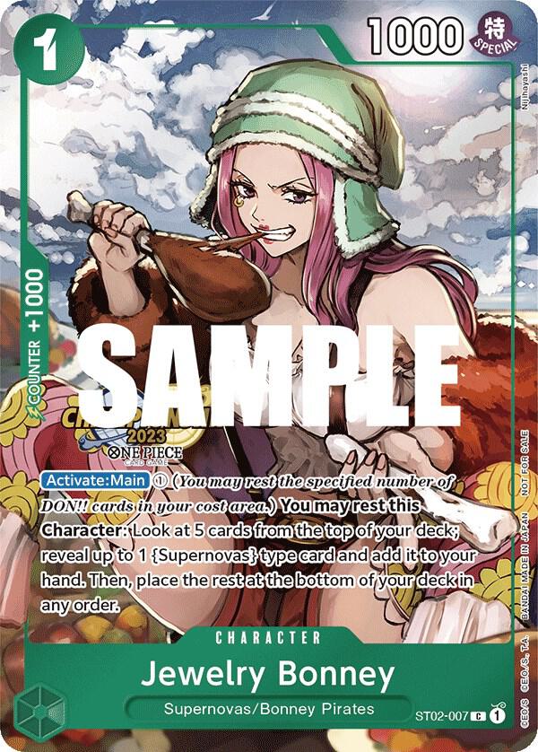 Jewelry Bonney (CS 2023 Celebration Pack) (ST02-007) [One Piece Promotion Cards] | Jack's On Queen