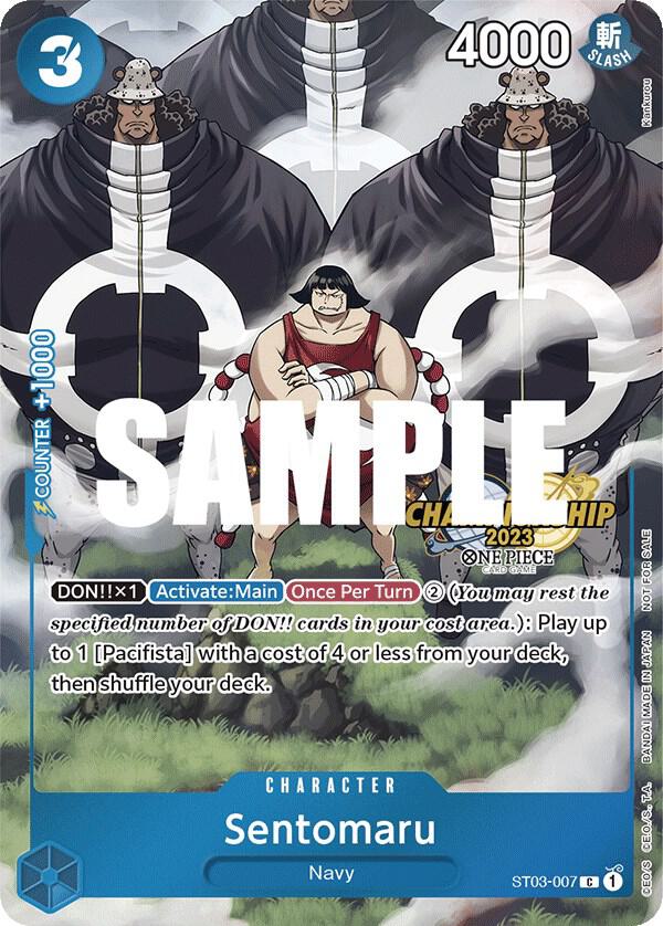 Sentomaru (CS 2023 Celebration Pack) (ST03-007) [One Piece Promotion Cards] | Jack's On Queen