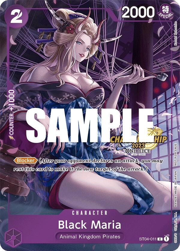 Black Maria (CS 2023 Celebration Pack) (ST04-011) [One Piece Promotion Cards] | Jack's On Queen