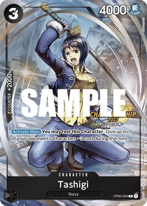 Tashigi (CS 2023 Celebration Pack) (ST06-006) [One Piece Promotion Cards] | Jack's On Queen