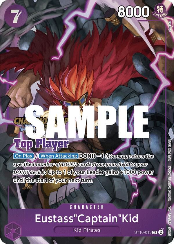 Eustass"Captain"Kid (CS 2023 Top Players Pack) (ST10-013) [One Piece Promotion Cards] | Jack's On Queen