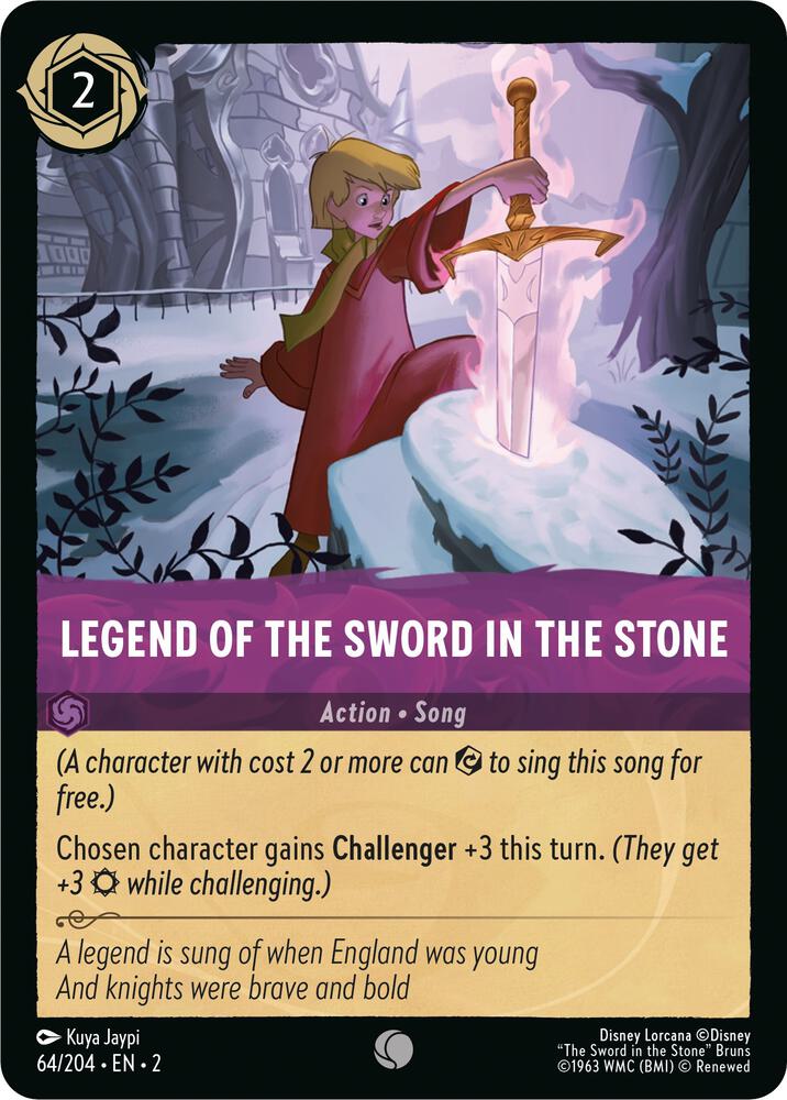 Legend of the Sword in the Stone (64/204) [Rise of the Floodborn] | Jack's On Queen