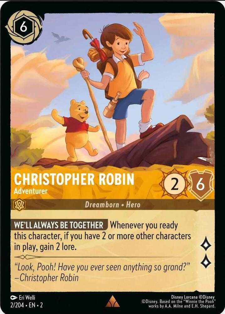 Christopher Robin - Adventurer (2/204) [Rise of the Floodborn] | Jack's On Queen