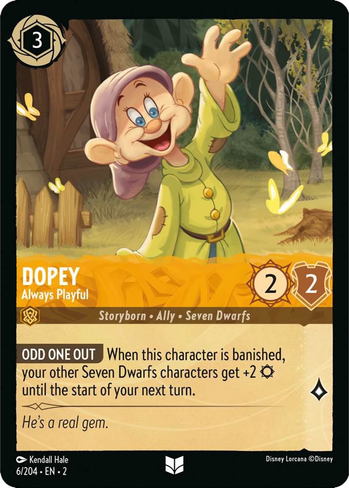 Dopey - Always Playful (6/204) [Rise of the Floodborn] | Jack's On Queen