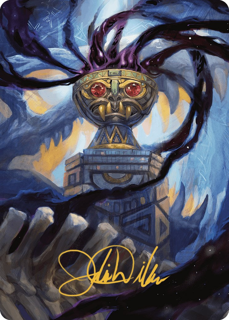 Chalice of the Void Art Card (Gold-Stamped Signature) [The Lost Caverns of Ixalan Art Series] | Jack's On Queen