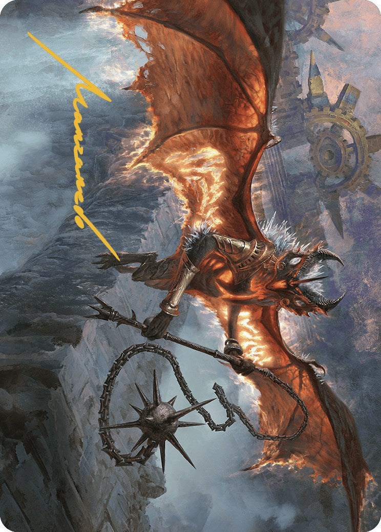 Bloodletter of Aclazotz Art Card (15/81) (Gold-Stamped Signature) [The Lost Caverns of Ixalan Art Series] | Jack's On Queen