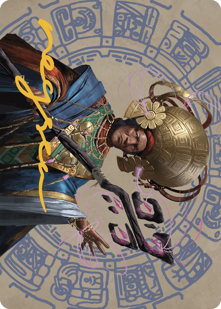 Akal Pakal, First Among Equals Art Card (46/81) (Gold-Stamped Signature) [The Lost Caverns of Ixalan Art Series] | Jack's On Queen