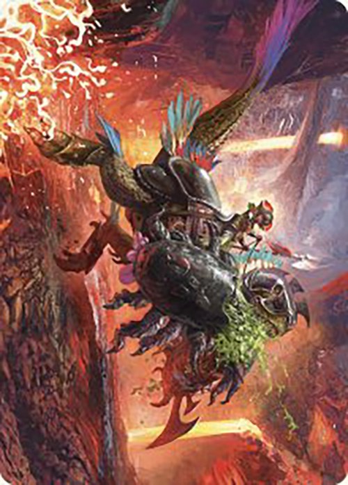 Triumphant Chomp Art Card [The Lost Caverns of Ixalan Art Series] | Jack's On Queen