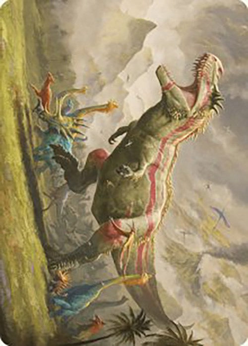 Ghalta, Stampede Tyrant Art Card [The Lost Caverns of Ixalan Art Series] | Jack's On Queen