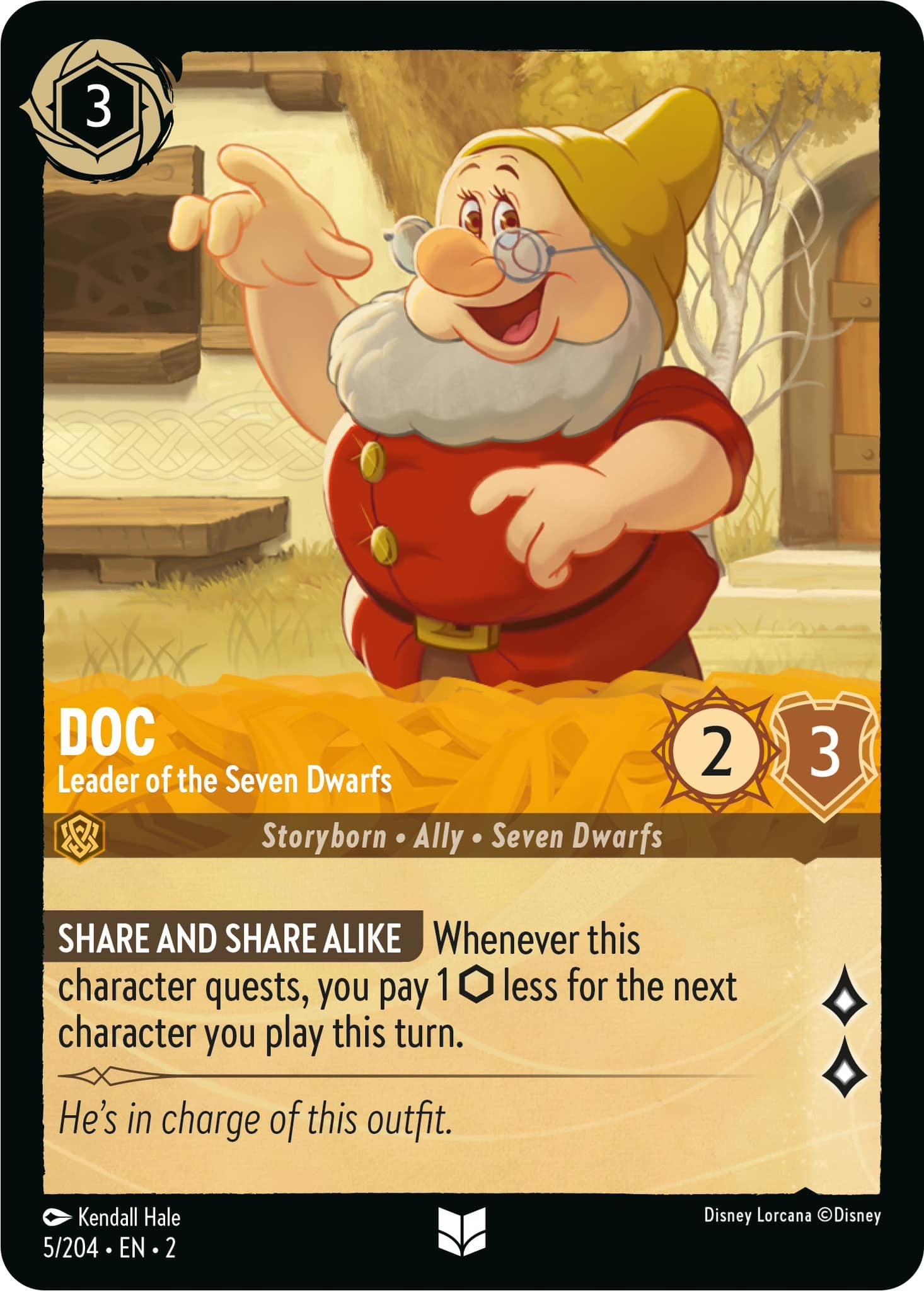 Doc - Leader of the Seven Dwarfs (5/204) [Rise of the Floodborn] | Jack's On Queen