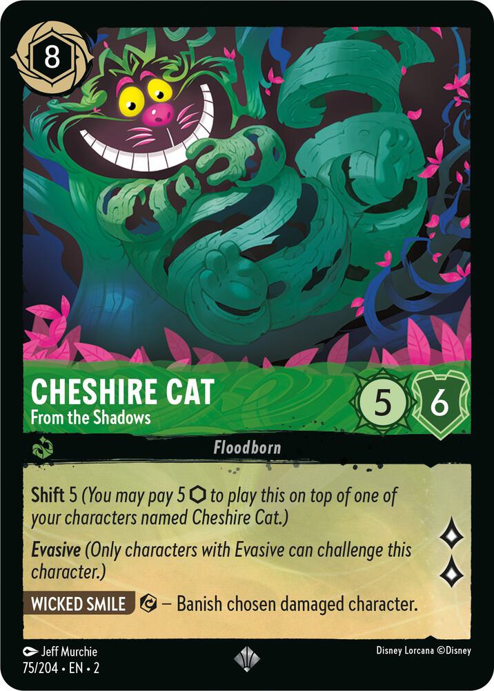 Cheshire Cat - From the Shadows (75/204) [Rise of the Floodborn] | Jack's On Queen