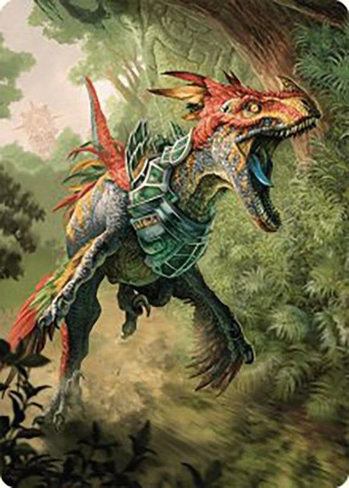 Dinosaur Token Art Card [The Lost Caverns of Ixalan Art Series] | Jack's On Queen