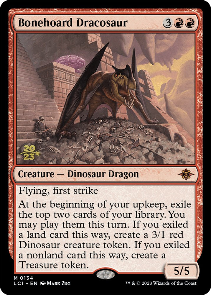 Bonehoard Dracosaur [The Lost Caverns of Ixalan Prerelease Cards] | Jack's On Queen