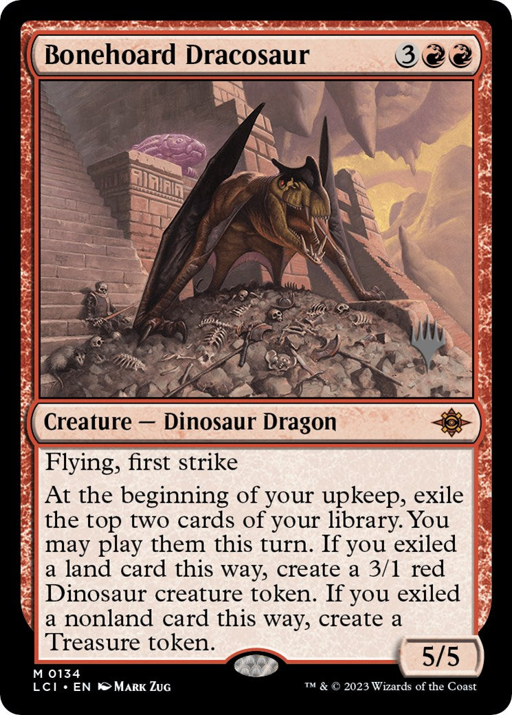 Bonehoard Dracosaur (Promo Pack) [The Lost Caverns of Ixalan Promos] | Jack's On Queen