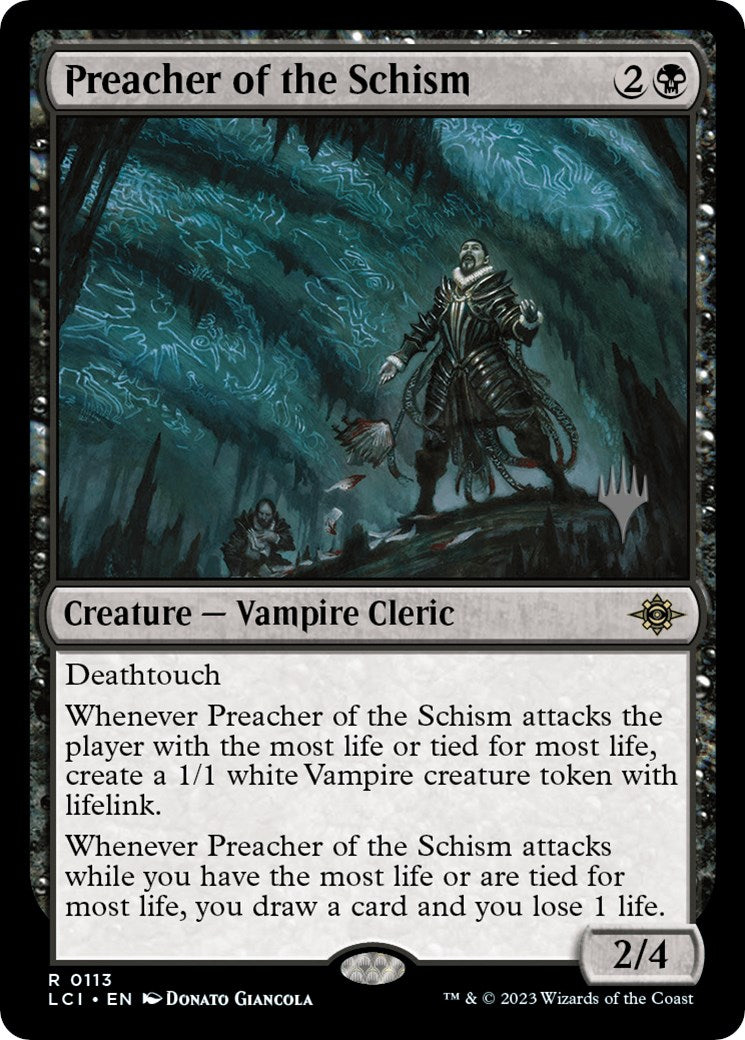 Preacher of the Schism (Promo Pack) [The Lost Caverns of Ixalan Promos] | Jack's On Queen