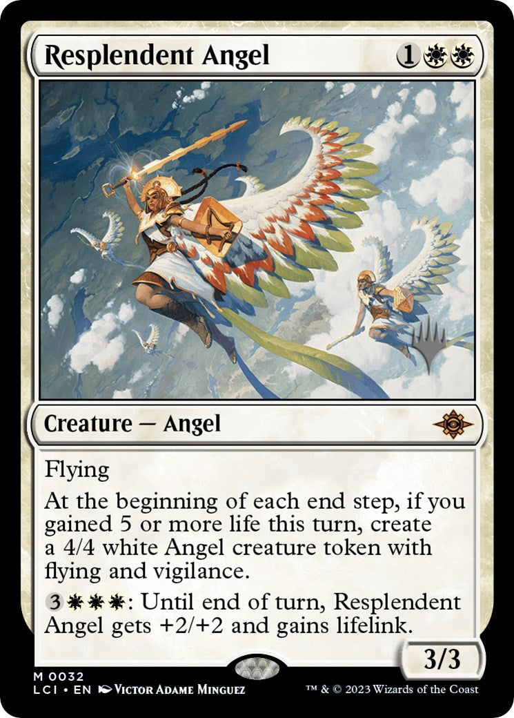 Resplendent Angel (Promo Pack) [The Lost Caverns of Ixalan Promos] | Jack's On Queen