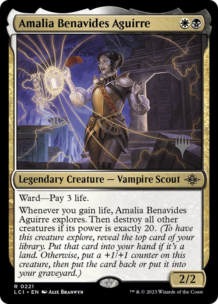 Amalia Benavides Aguirre (Promo Pack) [The Lost Caverns of Ixalan Promos] | Jack's On Queen