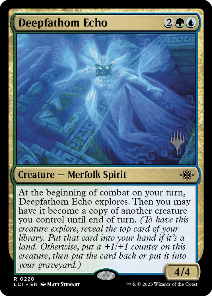 Deepfathom Echo (Promo Pack) [The Lost Caverns of Ixalan Promos] | Jack's On Queen
