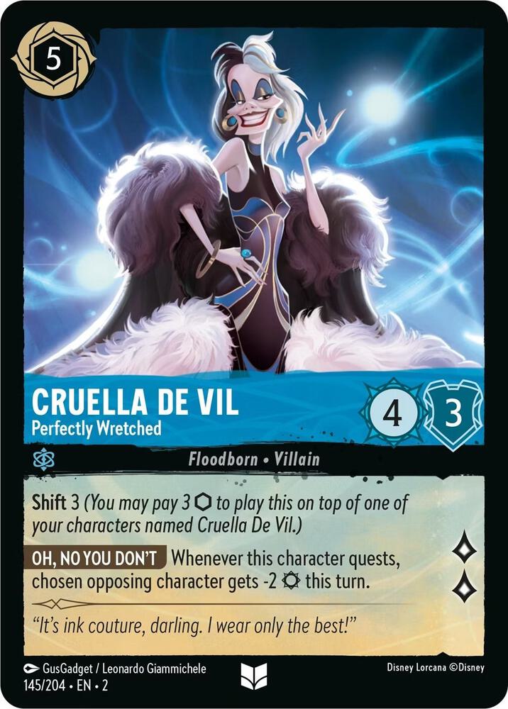 Cruella De Vil - Perfectly Wretched (145/204) [Rise of the Floodborn] | Jack's On Queen