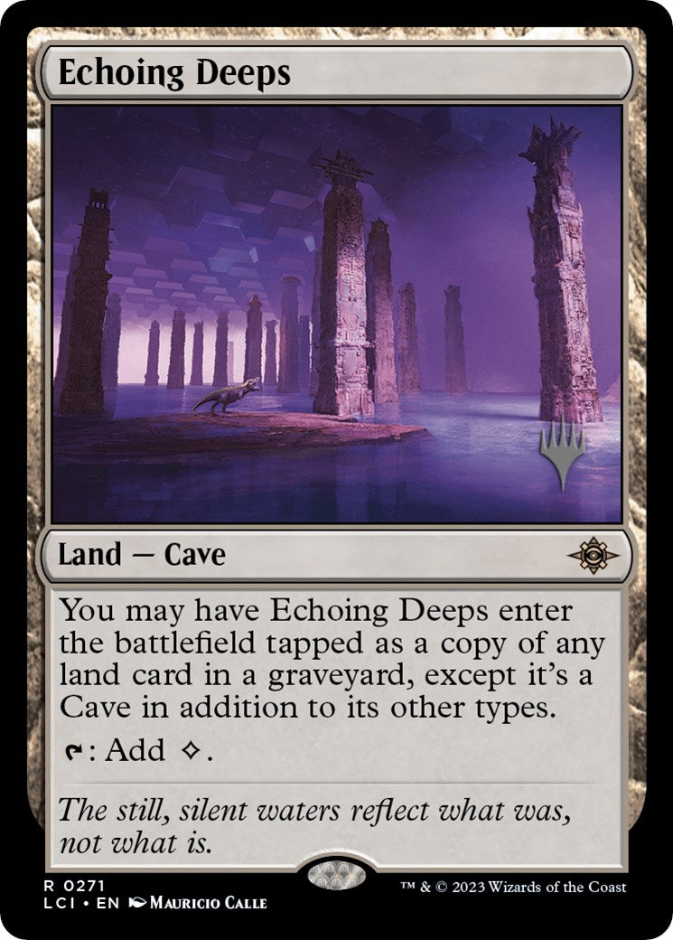 Echoing Deeps (Promo Pack) [The Lost Caverns of Ixalan Promos] | Jack's On Queen