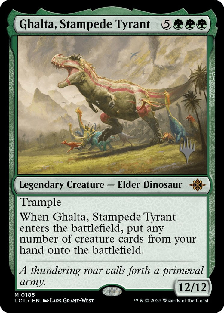 Ghalta, Stampede Tyrant (Promo Pack) [The Lost Caverns of Ixalan Promos] | Jack's On Queen