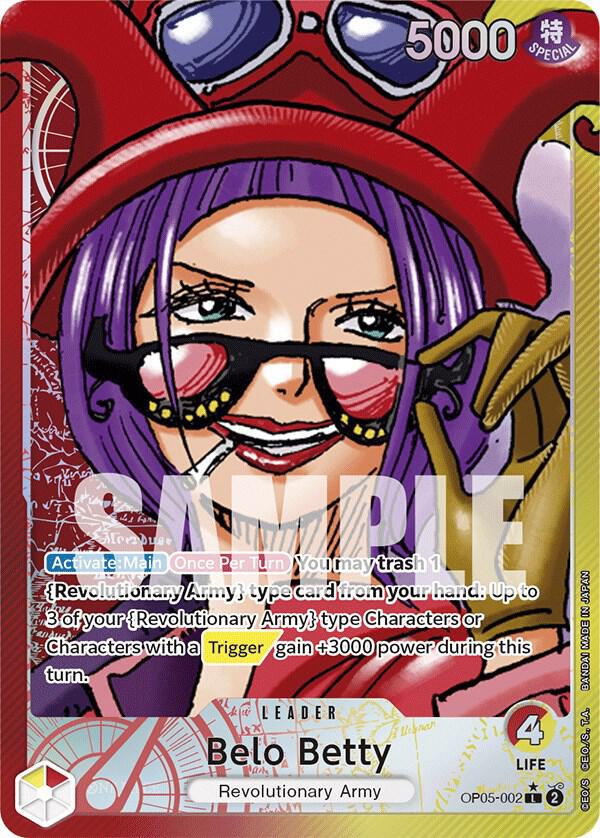 Belo Betty (002) (Alternate Art) (OP05-002) [Awakening of the New Era] | Jack's On Queen