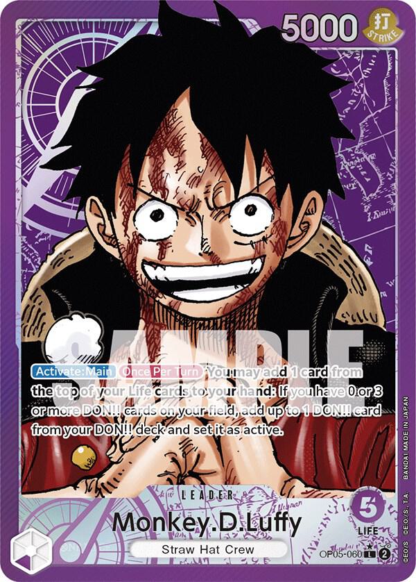 Monkey.D.Luffy (060) (Alternate Art) (OP05-060) [Awakening of the New Era] | Jack's On Queen