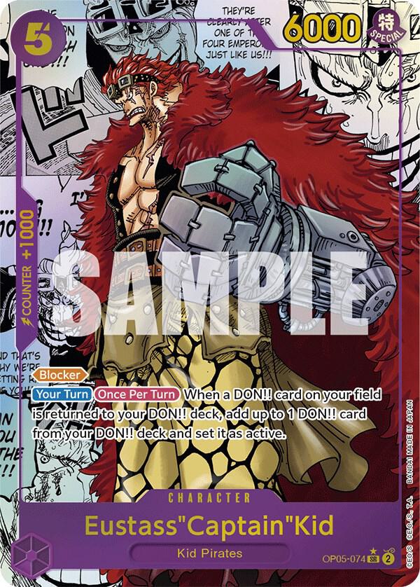 Eustass"Captain"Kid (Alternate Art) (Manga) (OP05-074) [Awakening of the New Era] | Jack's On Queen