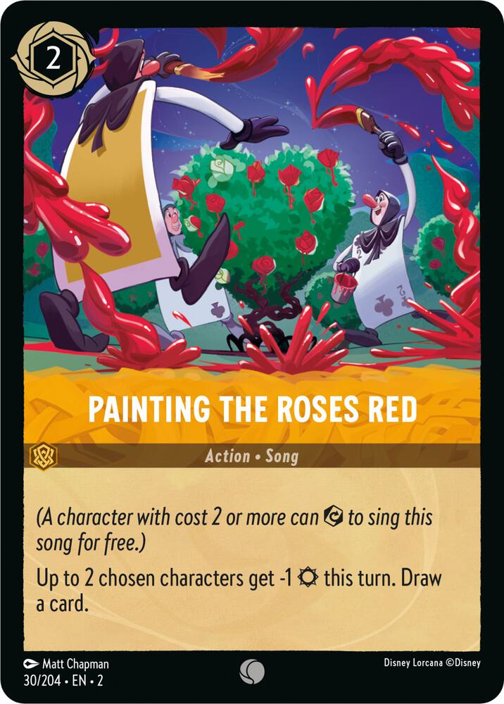 Painting the Roses Red (30/204) [Rise of the Floodborn] | Jack's On Queen