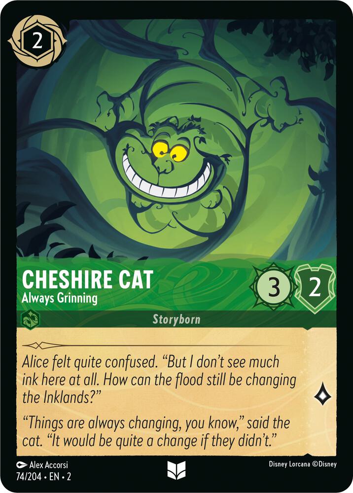 Cheshire Cat - Always Grinning (74/204) [Rise of the Floodborn] | Jack's On Queen