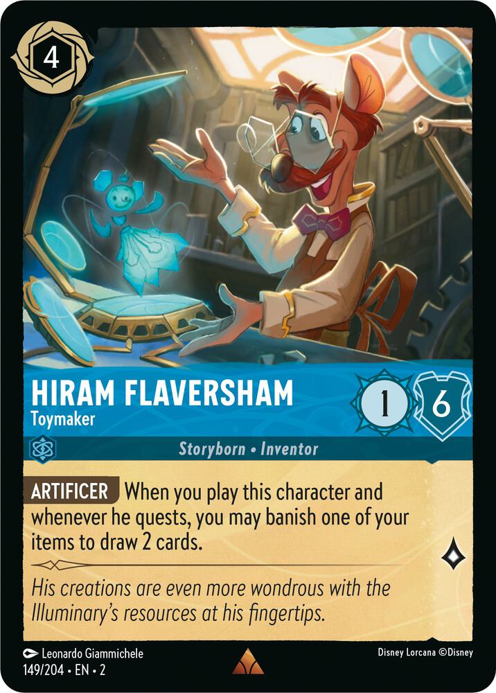 Hiram Flaversham - Toymaker (149/204) [Rise of the Floodborn] | Jack's On Queen